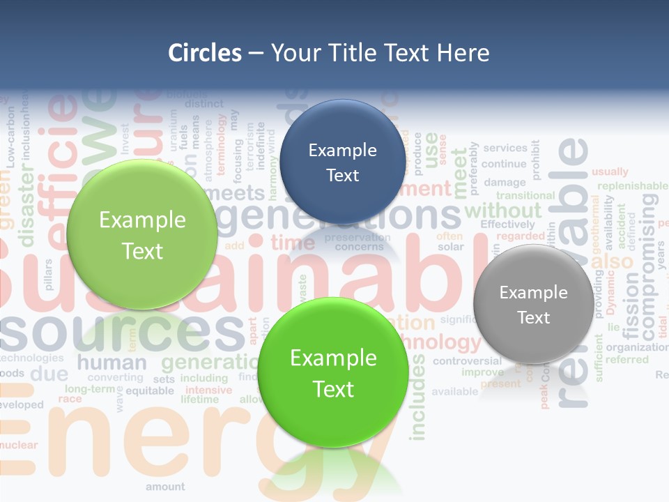 Senior  White Close Up PowerPoint Template