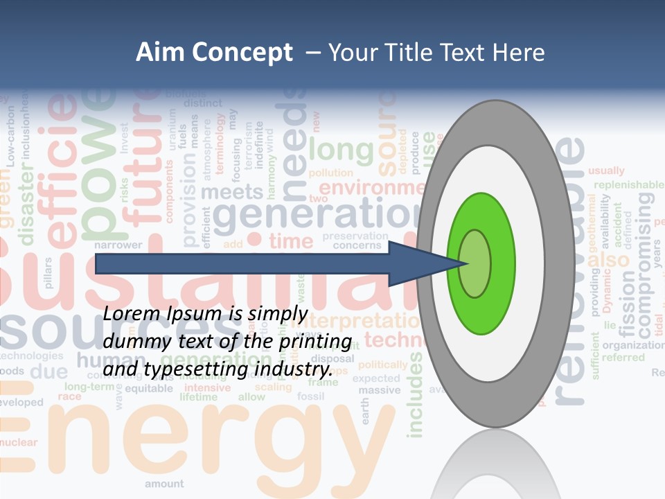 Senior  White Close Up PowerPoint Template