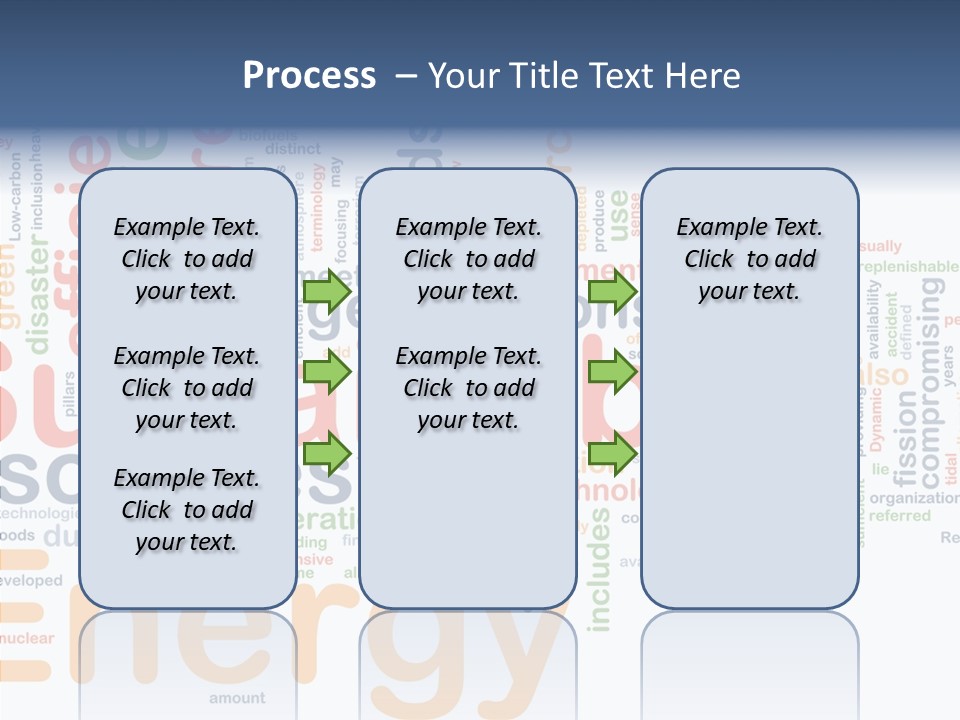 Senior  White Close Up PowerPoint Template