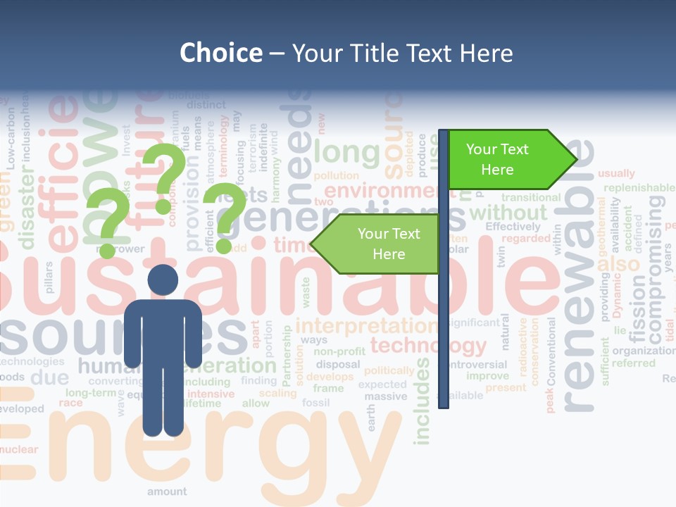 Senior  White Close Up PowerPoint Template