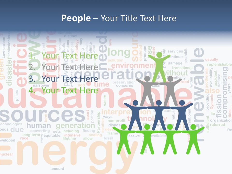 Senior  White Close Up PowerPoint Template