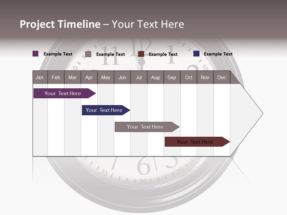 White Aging Two PowerPoint Template