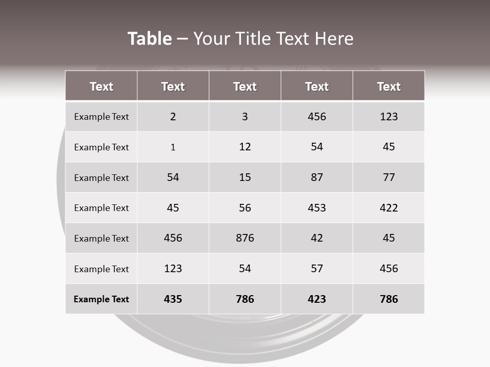 White Aging Two PowerPoint Template