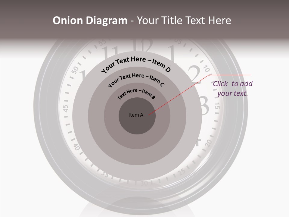 White Aging Two PowerPoint Template