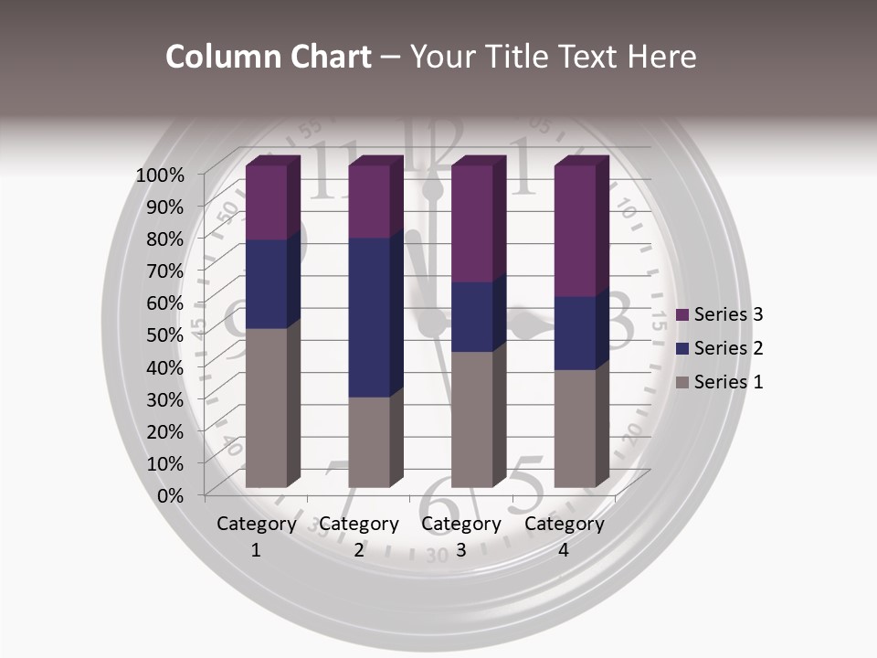 White Aging Two PowerPoint Template