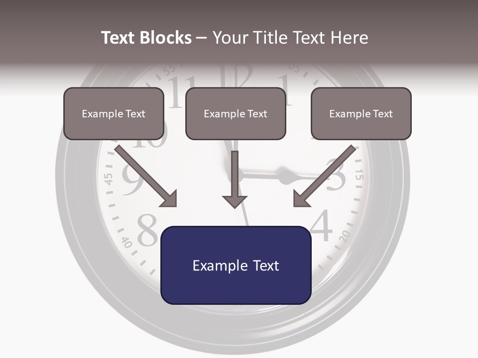 White Aging Two PowerPoint Template
