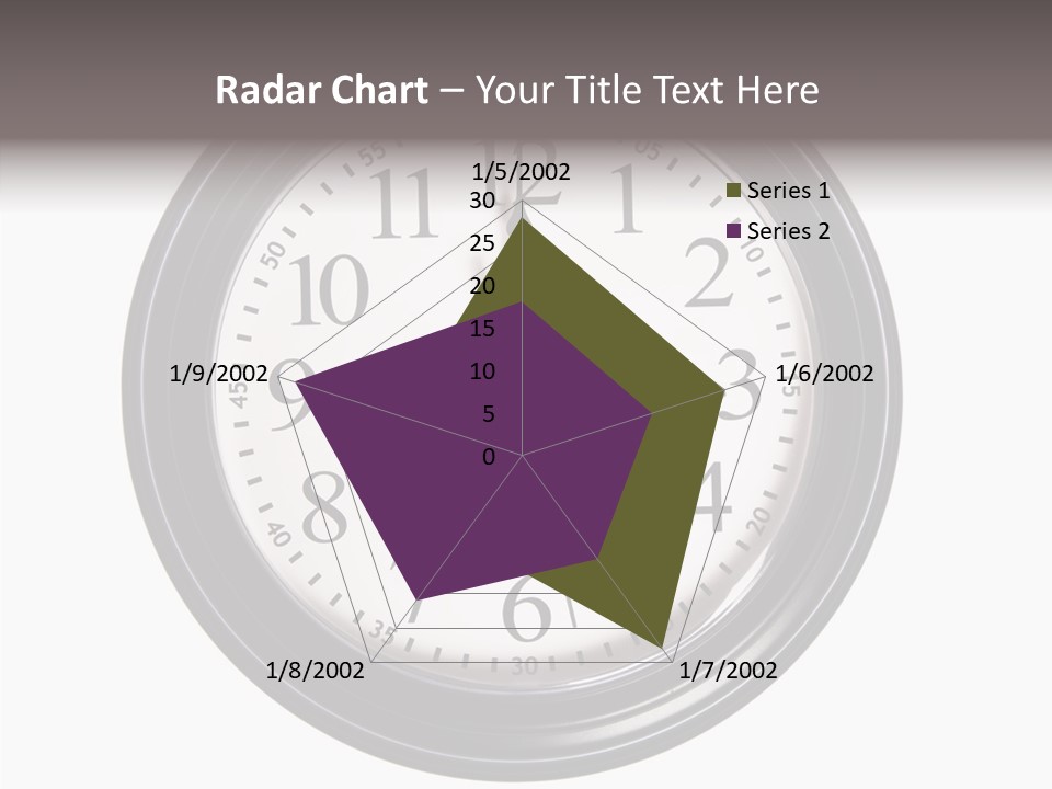 White Aging Two PowerPoint Template