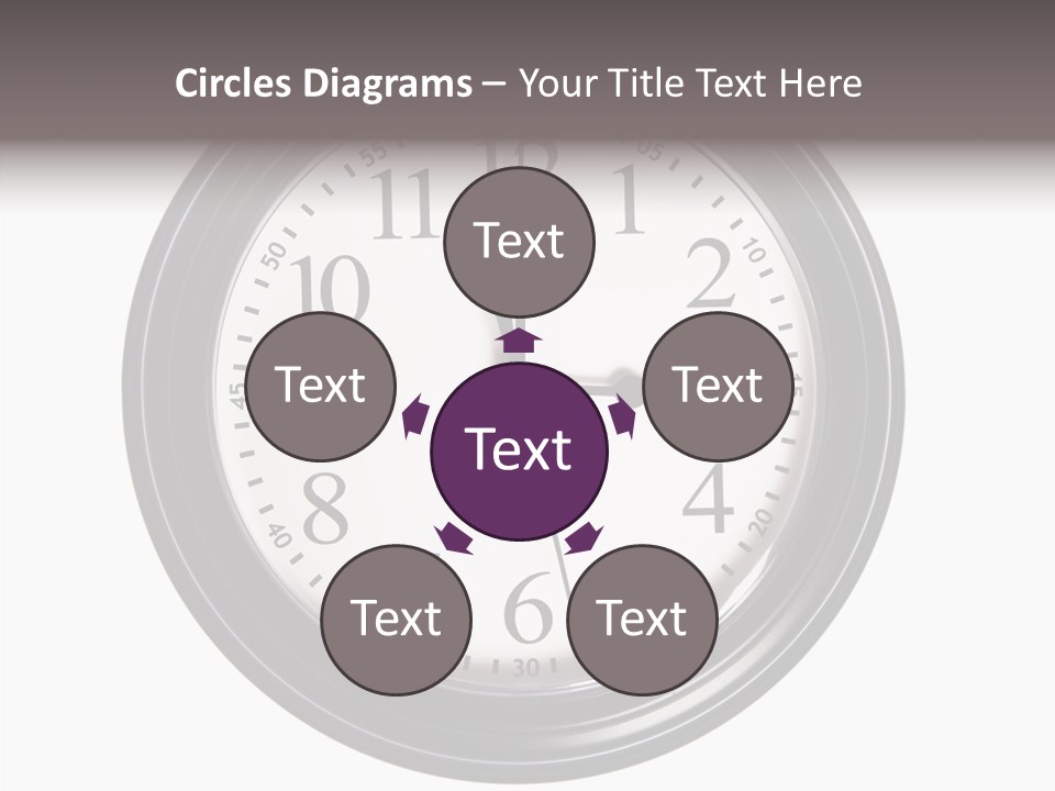 White Aging Two PowerPoint Template