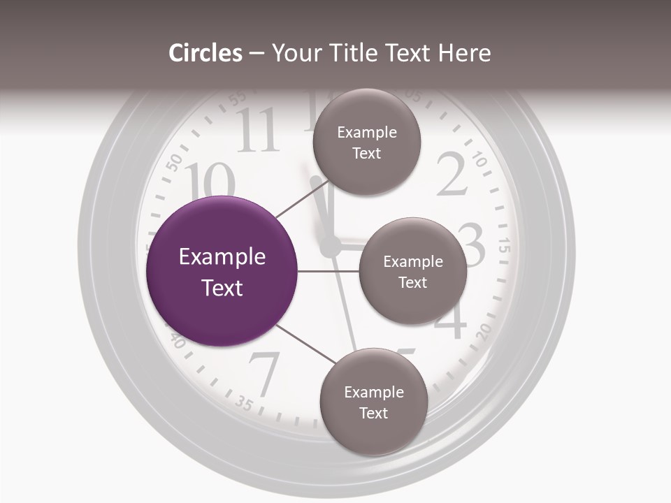 White Aging Two PowerPoint Template