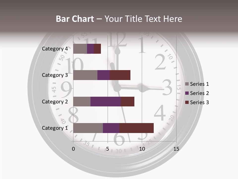 White Aging Two PowerPoint Template