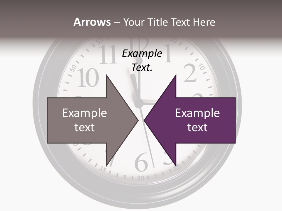 White Aging Two PowerPoint Template