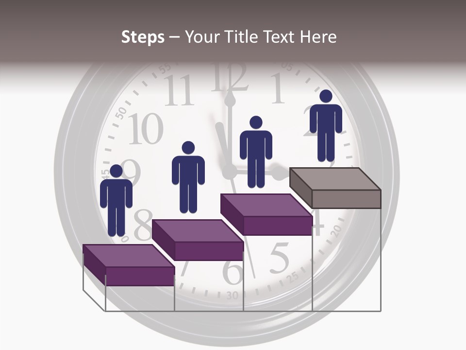 White Aging Two PowerPoint Template