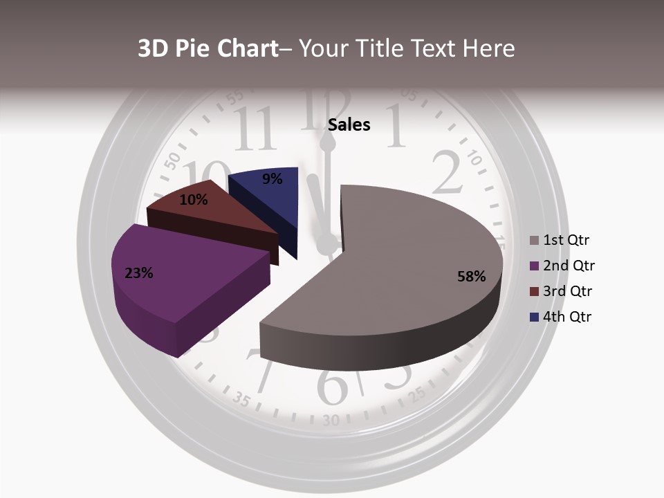 White Aging Two PowerPoint Template