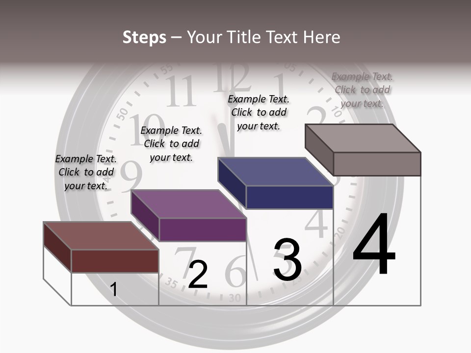 White Aging Two PowerPoint Template