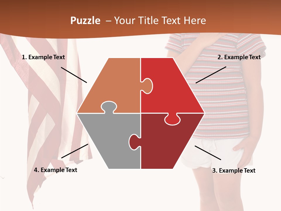 Hand Aging Background PowerPoint Template