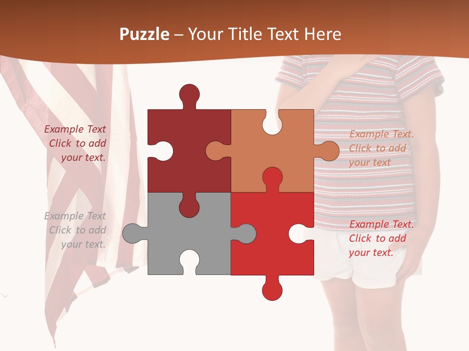 Hand Aging Background PowerPoint Template