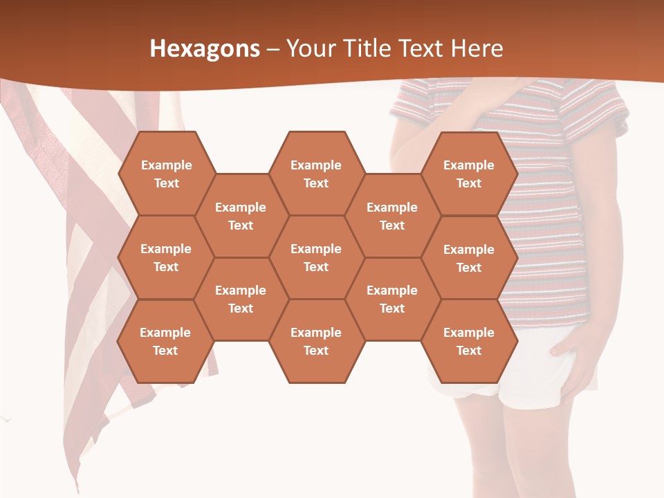 Hand Aging Background PowerPoint Template