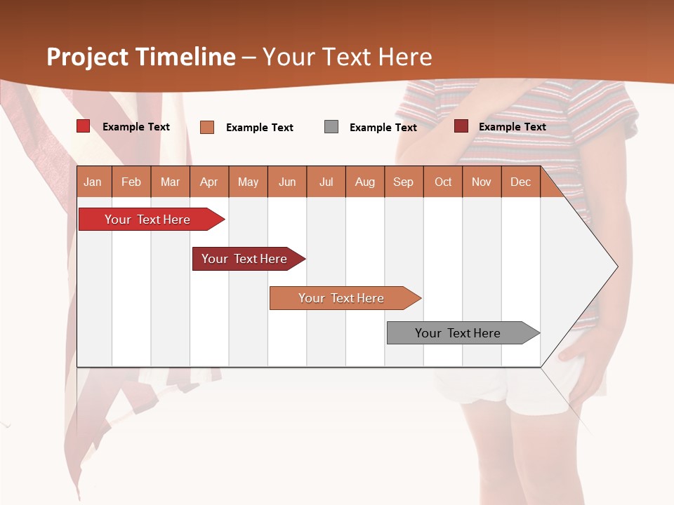 Hand Aging Background PowerPoint Template