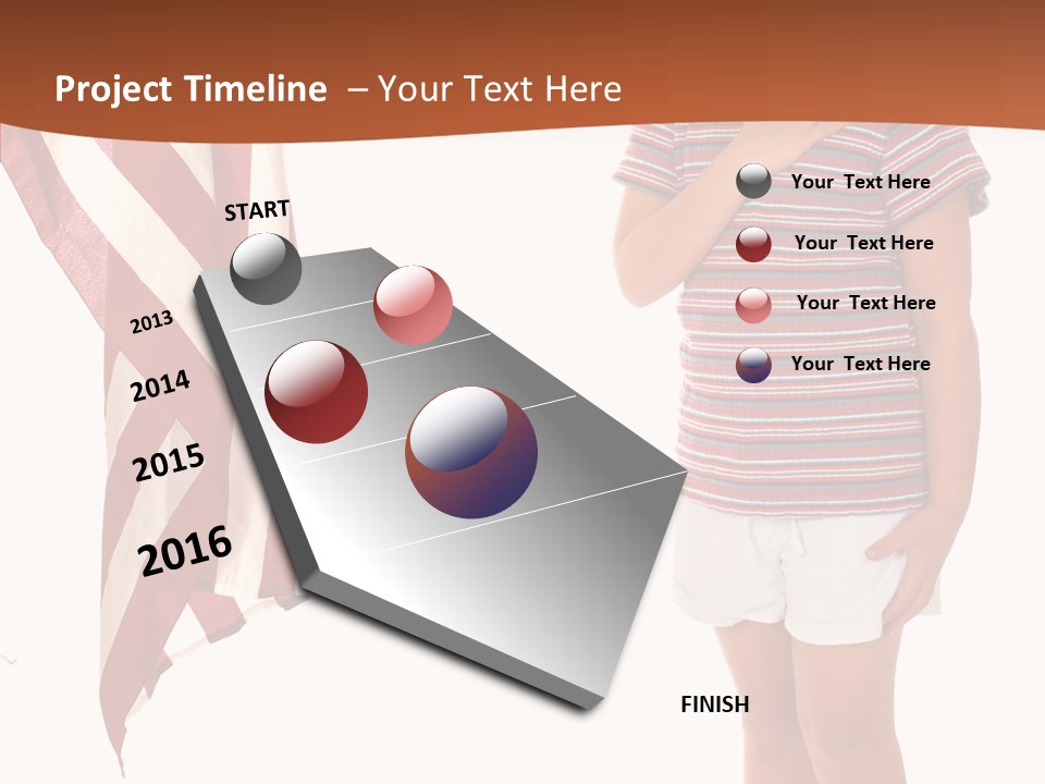 Hand Aging Background PowerPoint Template