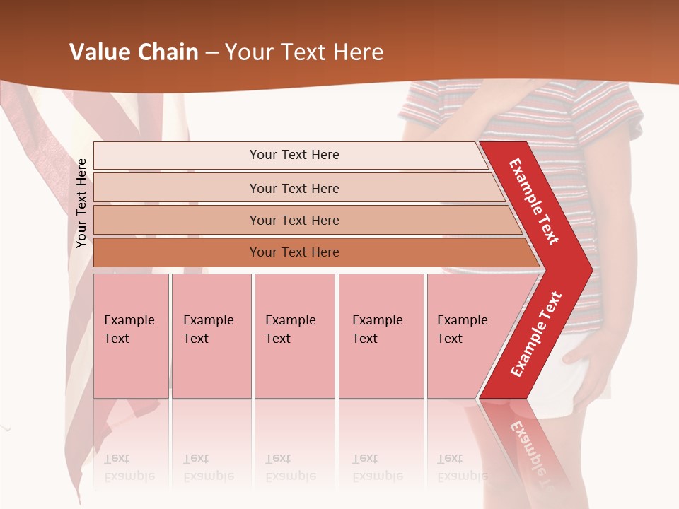 Hand Aging Background PowerPoint Template