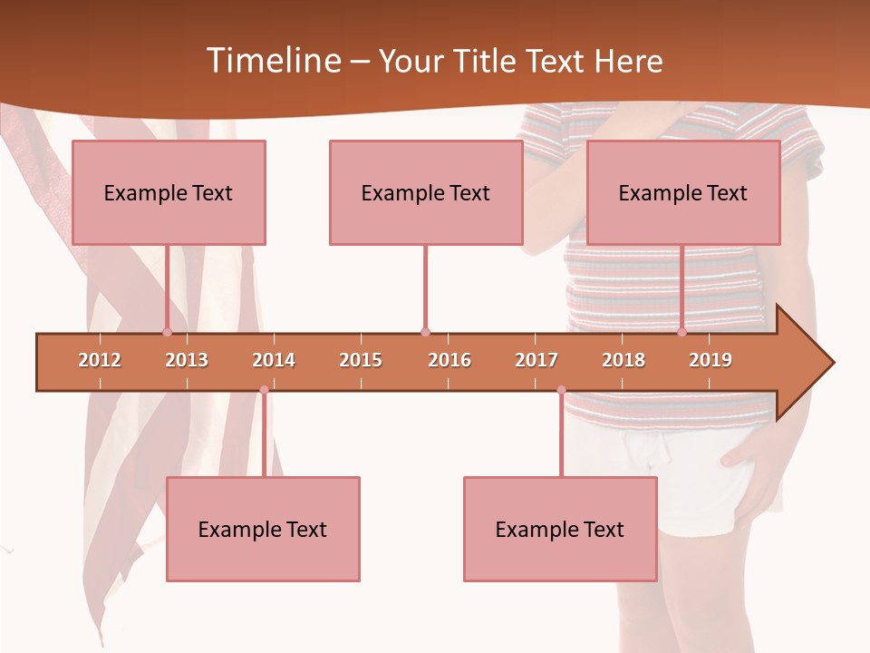 Hand Aging Background PowerPoint Template