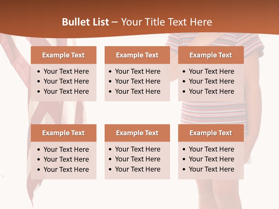 Hand Aging Background PowerPoint Template