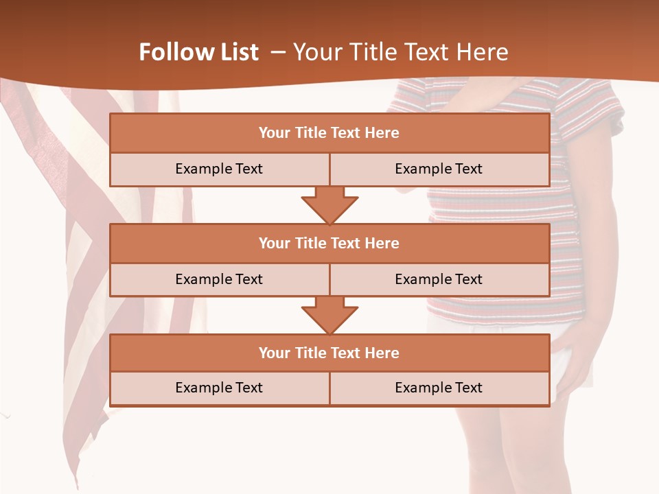 Hand Aging Background PowerPoint Template