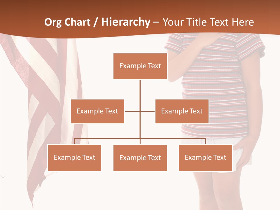 Hand Aging Background PowerPoint Template