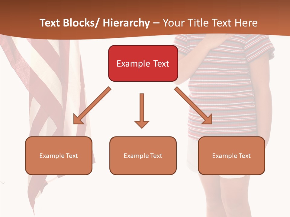 Hand Aging Background PowerPoint Template