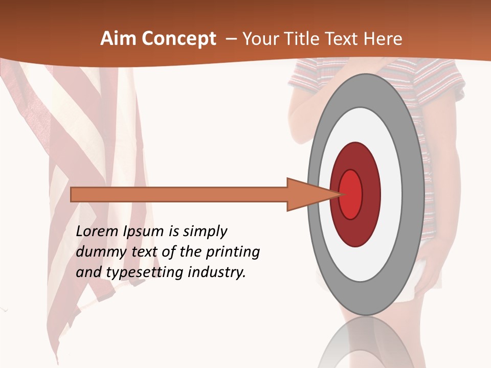 Hand Aging Background PowerPoint Template