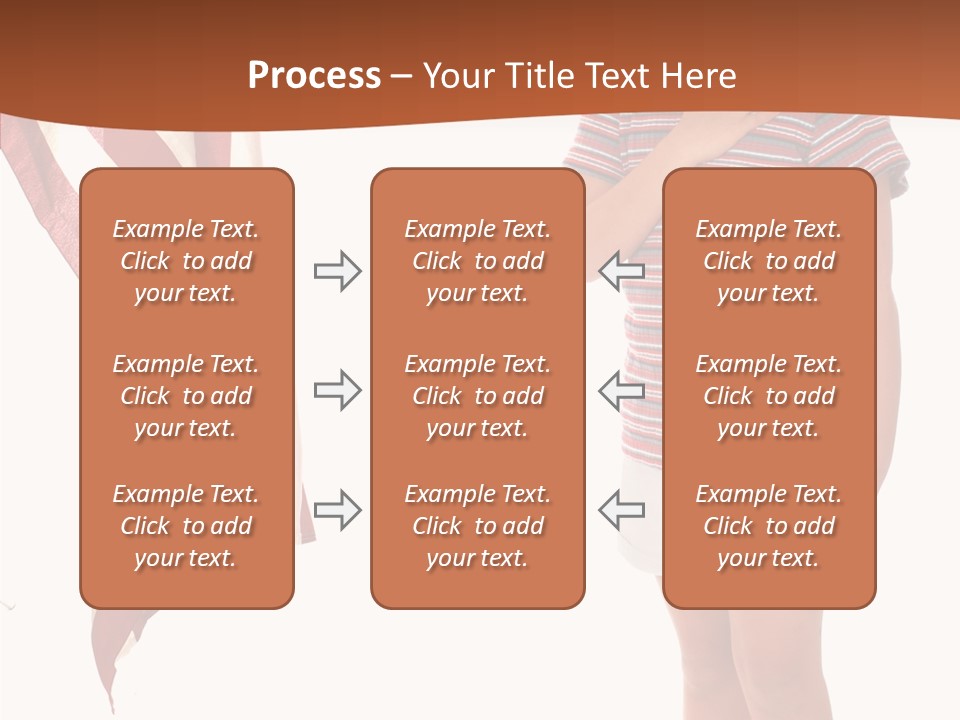 Hand Aging Background PowerPoint Template