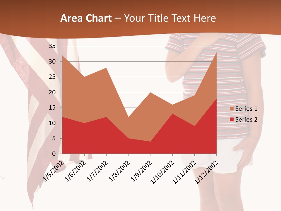 Hand Aging Background PowerPoint Template