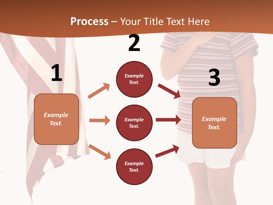 Hand Aging Background PowerPoint Template