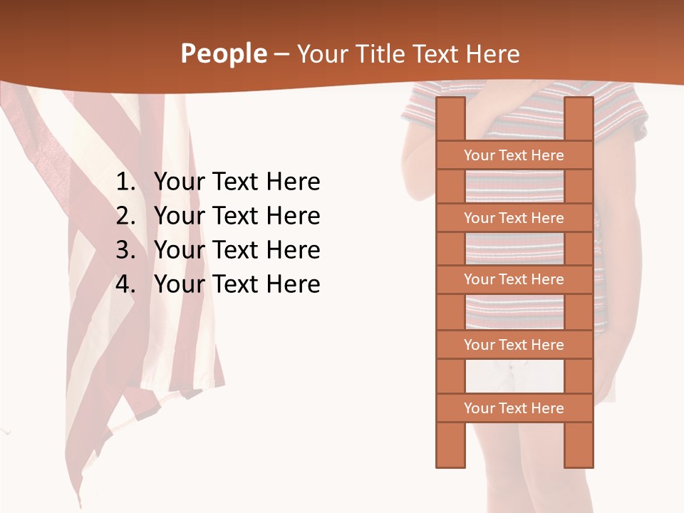Hand Aging Background PowerPoint Template