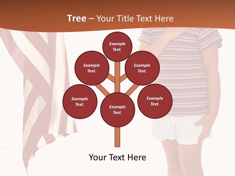 Hand Aging Background PowerPoint Template