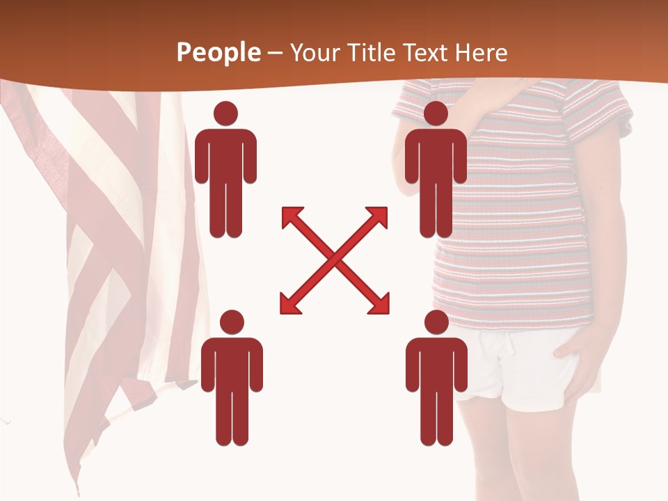 Hand Aging Background PowerPoint Template