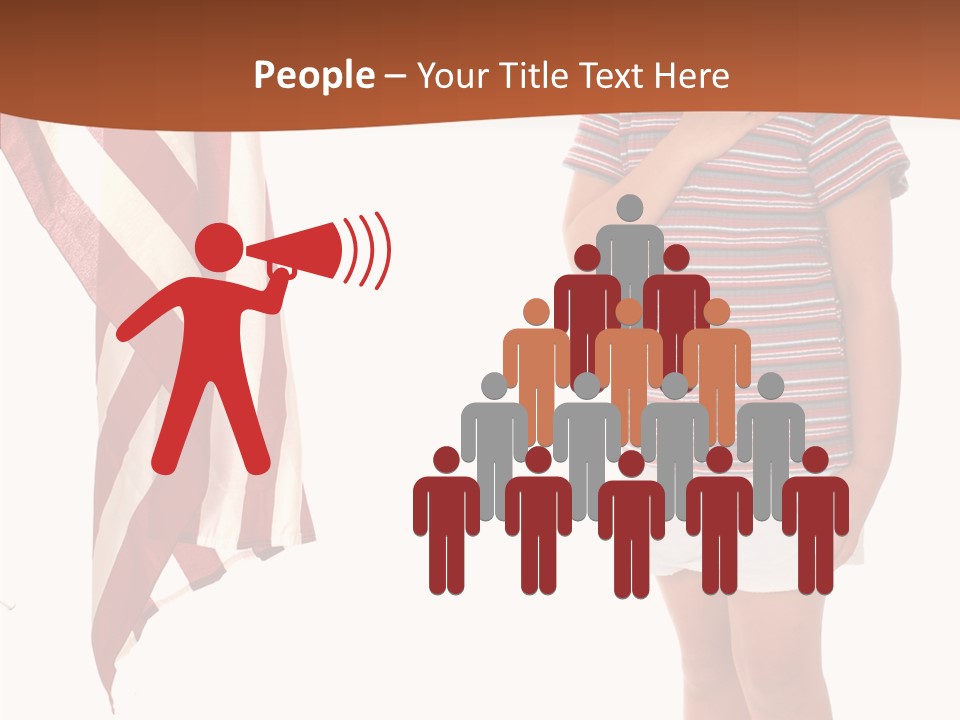 Hand Aging Background PowerPoint Template