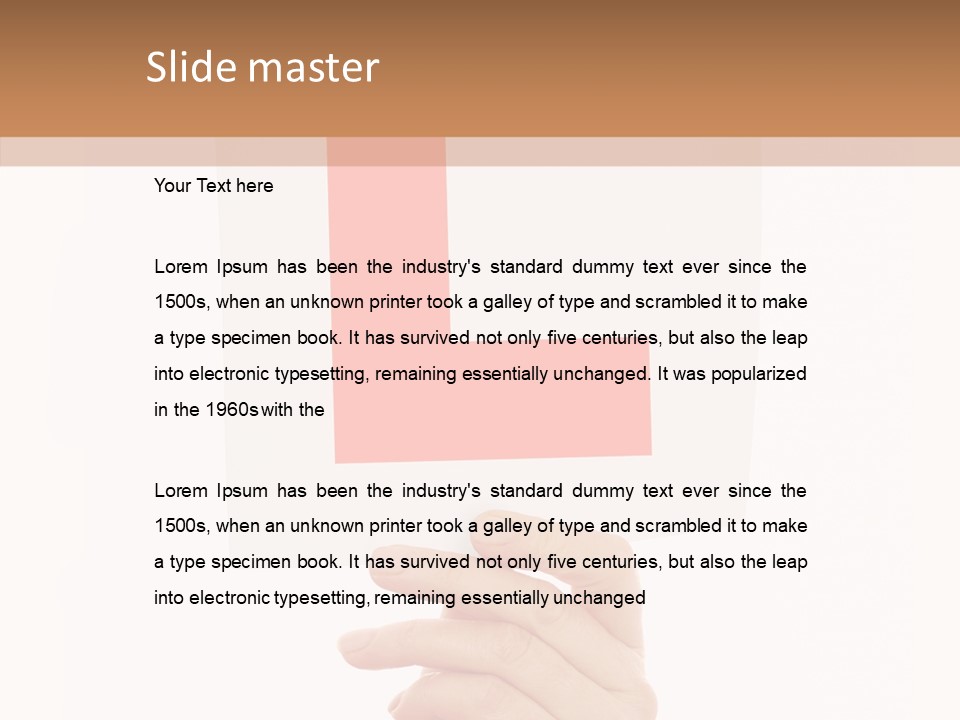 Care Aging Close Up PowerPoint Template