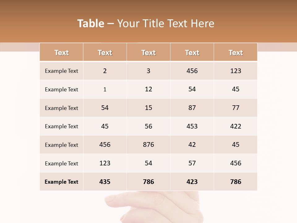 Care Aging Close Up PowerPoint Template