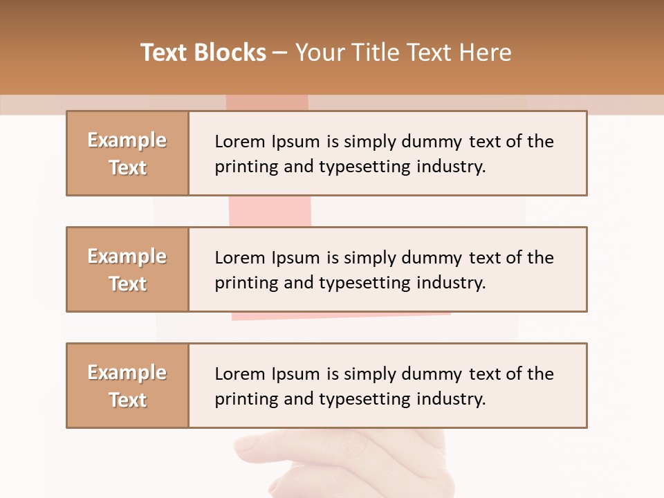 Care Aging Close Up PowerPoint Template