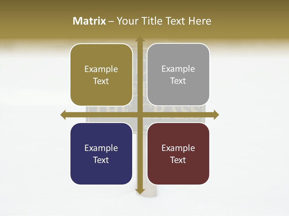 Touching Aging Finger PowerPoint Template