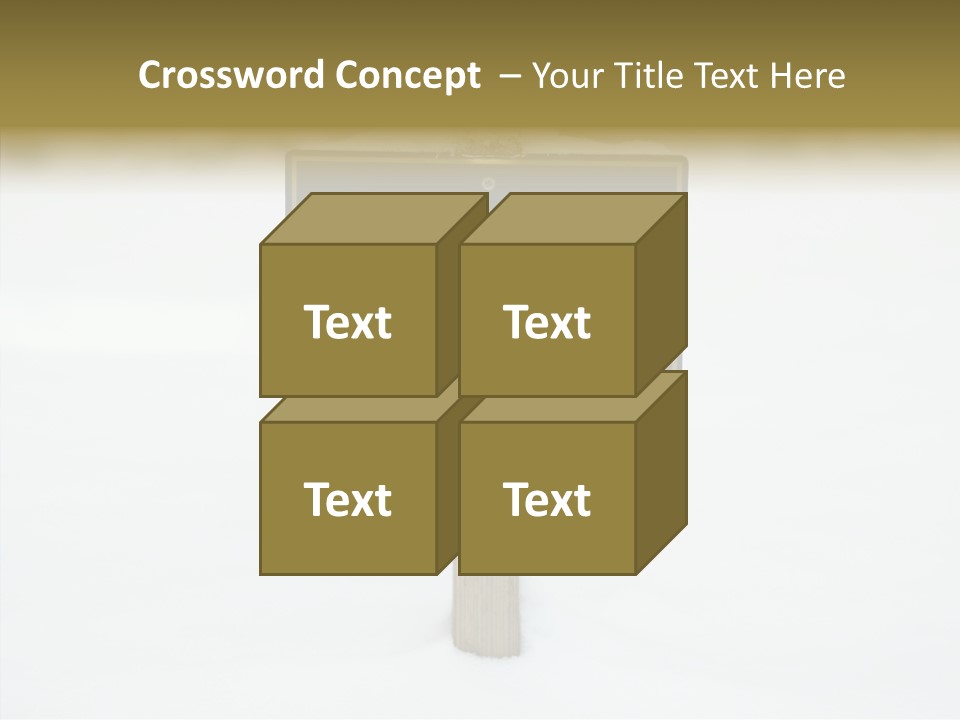Touching Aging Finger PowerPoint Template