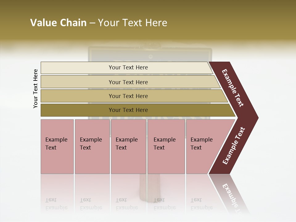 Touching Aging Finger PowerPoint Template