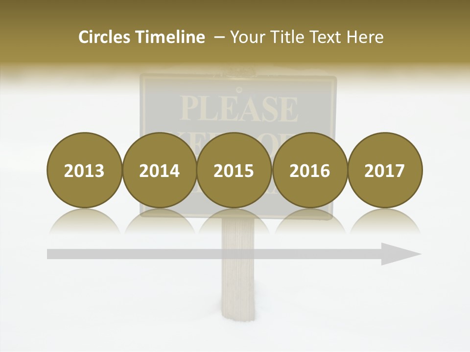 Touching Aging Finger PowerPoint Template