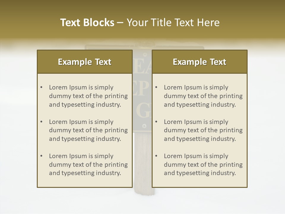 Touching Aging Finger PowerPoint Template
