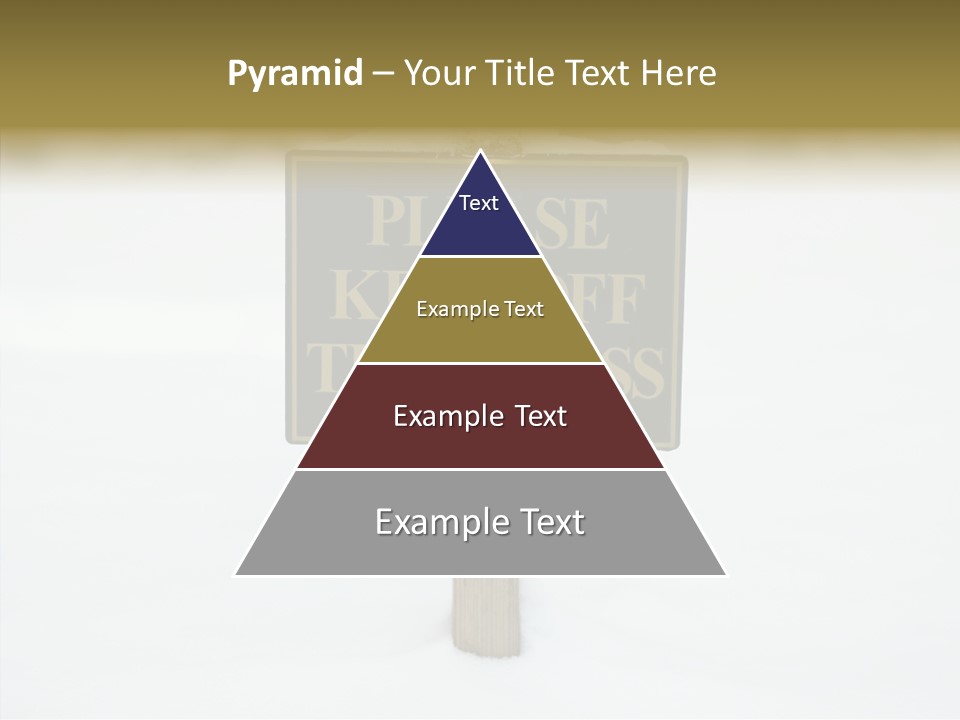 Touching Aging Finger PowerPoint Template