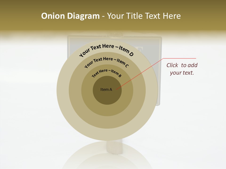 Touching Aging Finger PowerPoint Template