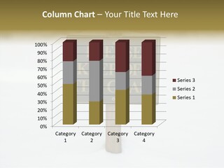 Touching Aging Finger PowerPoint Template