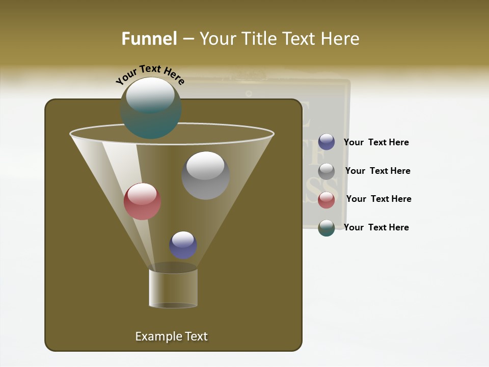 Touching Aging Finger PowerPoint Template