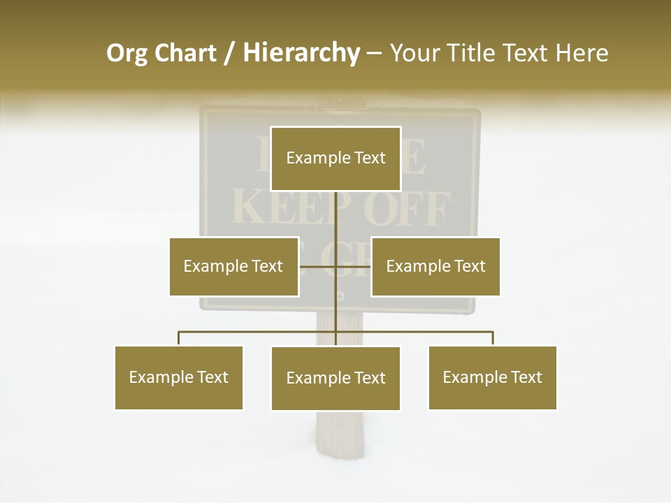Touching Aging Finger PowerPoint Template